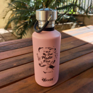 Australian Marine Conservation Society Pink Water Bottle