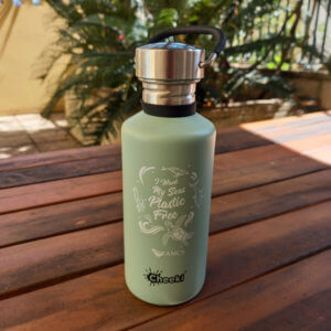Australian Marine Conservation Society Pistachio Green Water Bottle