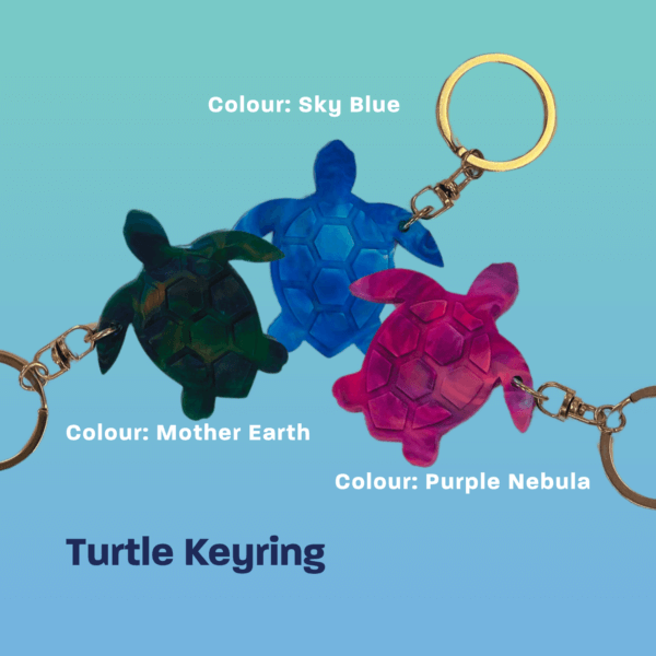 AMCS Recycled Plastic Keyring - Image 4
