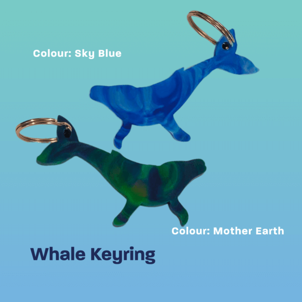AMCS Recycled Plastic Keyring - Image 3