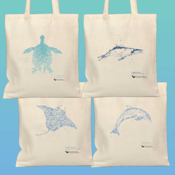 Fragile Oceans Tote Bag