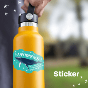 Happy Hump Day Sticker